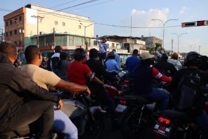 Masiva movilización de motorizados demostró compromiso con el Gobierno Bolivariano (2)