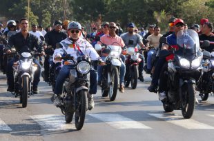 Masiva movilización de motorizados demostró compromiso con el Gobierno Bolivariano (4)